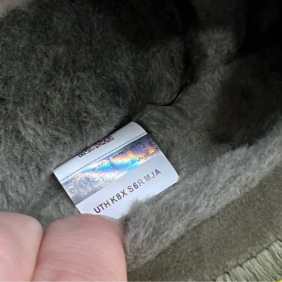 UGG TAZZ Platform Slippers RARE NEW IN BOX Burnt Olive - Picture 7 of 14